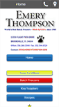 Mobile Screenshot of emerythompson.com